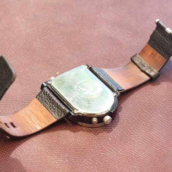 Diesel | Accessories | Diesel Watch Leather Band Dz 727 | Poshmark